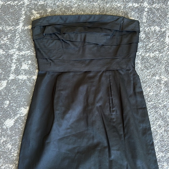 J Crew Black Strapless Little black Dress - Picture 3 of 13
